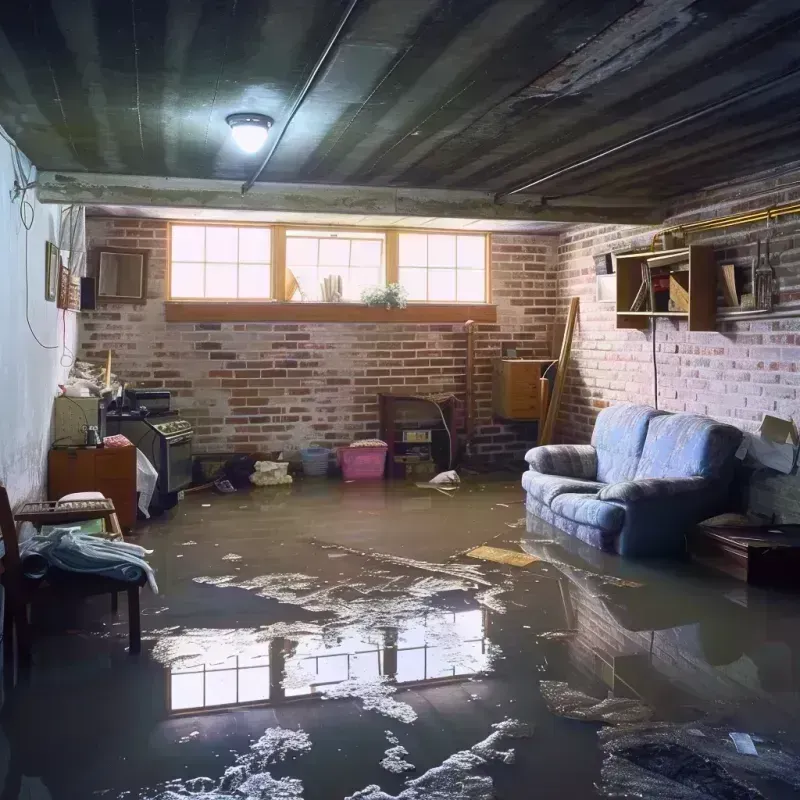 Flooded Basement Cleanup in Bret Harte, CA